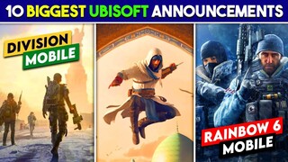 10 BIGGEST Announcements From Ubisoft Forward 2022 | AC Mobile, Rainbow Six Mobile & More