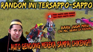 RANDOM INI BETUL2 BELUM JUGA ON MIC SUDAH KENAL HAHAHA !!! AUTO KITA GENDONG !!!   | PUBG Mobile