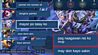 ANAK AKO NG MAYOR PRANK!!😂 (may skin ang MVP)😂 Laughtrip | MLBB | Recho