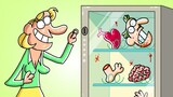 Vending Machine SECRET Surprise | Cartoon Box 404 | by Frame Order | Hilarious Cartoons