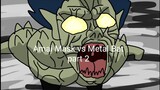 Amai Mask vs Metal Bat part 2 (one punch man fan animation)