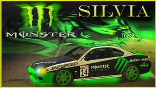 NISSAN SILVIA S15 MONSTER ENERGY TUTORIAL | Car Parking Multiplayer | New Update 4.7.0 | zeti