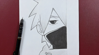 วิธีการวาด kakashi anbu ( เด็ก ) ทีละขั้นตอนง่าย ๆ