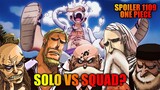 Spoiler Lengkap Chapter 1109 One Piece - 5 Gorosei Berkumpul Di Egghead - Luffy Solo Vs Squad?