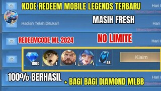 BURUAN REDEEM! KODE REDEEM ML TERBARU KODE REDEEM MOBILE LEGENDS HARI INI UPDATE MARET 2024