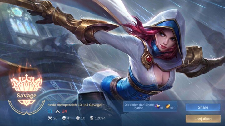 GAGAL MANIAC MALAH DIKASIH SAVAGE, NATALIA PLAY GAME