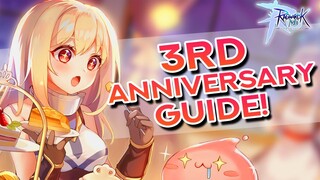 ROM 3rd Anniversary Guide ~ +15 & +12 Headwear Refine Coupon + Free Costume, Headgears, and MORE!
