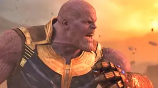 Thanos: You almost smeared a nuclear bomb in my face, can I disrespect you!