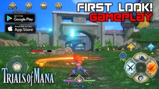 FIRST LOOK | Trials of Mana Gameplay for Android & IOS