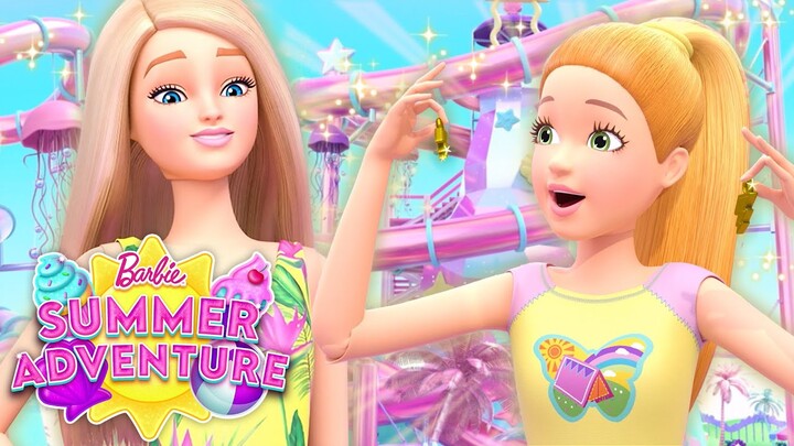 Petualangan Taman Air & Anting Barbie & Stacie! | Barbie Petualangan Musim Panas | Ep. 2