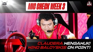 COMBO CADERAA HAZLE MENGGILA DI WEEK 3! HAZLE JADI ROOKIE OF THE WEEK - MIC CHECK VS WEEK 3 MPL S13