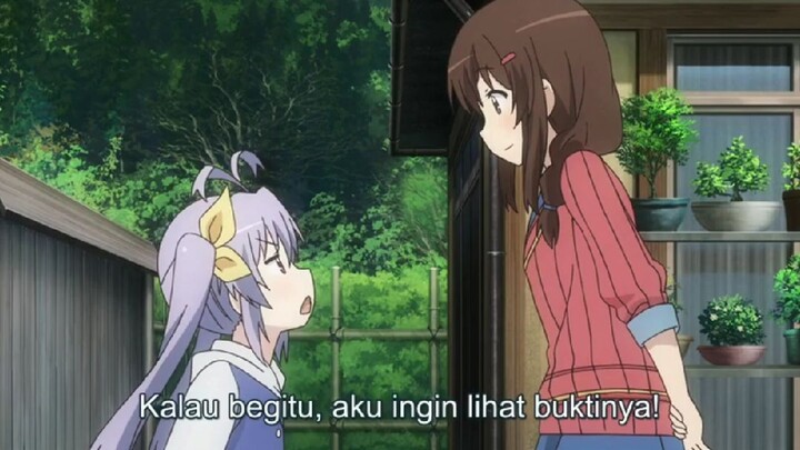 reaksi renge saat konomi melakukan trik lepas jempol - Non non biyori season 2