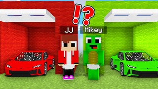 Which CAR IS BETTER Mikey VS JJ in Minecraft Challenge (Maizen Mizen Mazien)