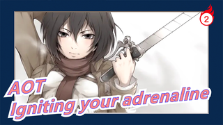 Attack on Titan|[AMV]Double the satisfaction with one click, igniting your adrenaline_2
