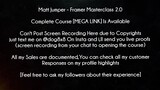 Matt Jumper Course Framer Masterclass 2.0 download