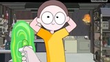 [Rick and Morty dodge and shake] Morty, don't go on an adventure! !