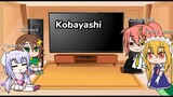 Miss Kobayashi's Dragon Maid react to Their fan edit-! [] Gacha Club []