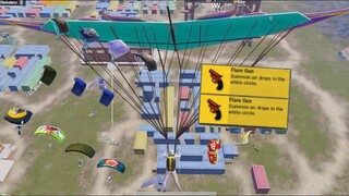 Wow!! I LANDED on FLARE GUN + BEST LOOT🔥Pubg Mobile