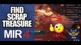 How To Complete "SCRAP TREASURE - FIND CLUE TO ANOTHER TREASURE" | MIR 4 MMORPG Quest Guide