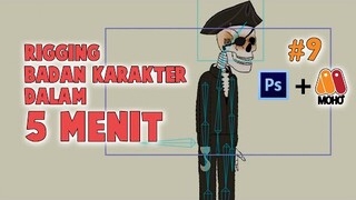 #9 Rigging Badan Karakter dalam 5 menit - Moho Pro Indonesia