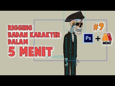 #9 Rigging Badan Karakter dalam 5 menit - Moho Pro Indonesia