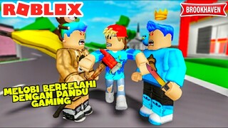 BANG BOY BINGUNG..!! PANDU GAMING DAN MELOBI BERKELAHI - BROOKHAVEN ROBLOX INDONESIA