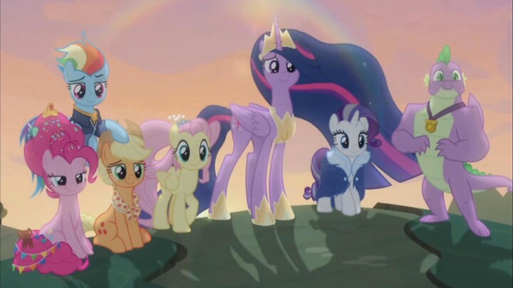 Twilight Sparkle: It's over! It's over...