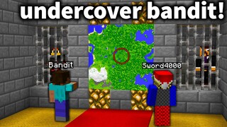 We hired a Minecraft BANDIT to work UNDERCOVER.. for my TEAM!