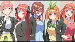 The Quintessential Quintuplets movie kanji romaji lyrics sub indo