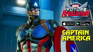 MARVEL Future Revolution Part 3 - Captain America Gameplay (Android/IOS)