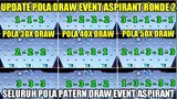 UPDATE! SELURUH POLA DRAW PATTERN EVENT ASPIRANT RONDE 2 | POLA DRAW SKIN RUBY & ANGELA ASPIRANT