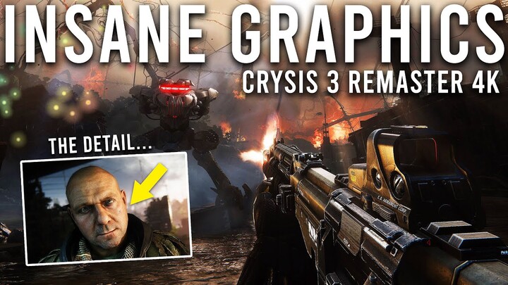 Crysis 3 Remaster Graphics are Unbelievable... ( 4K Ray Tracing )