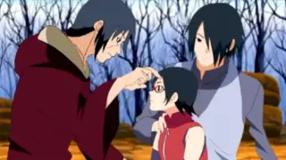 When Sasuke and Sarana meet Itachi who is reincarnated in the dirt #Naruto