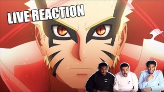 NARUTO BARYON MODE - BORUTO 216 - LIVE REACTION FR