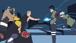 Kakashi Obito VS Hidan Kakuzu