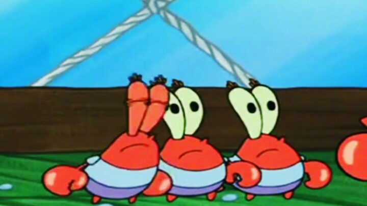 Versi Mr. Krabs yang lebih kecil sangat lucu