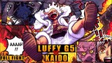luffy gear 5 vs kaido full fight // one piece full COLOR manga