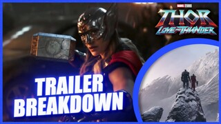 Thor: Love and Thunder Teaser Trailer Breakdown + Easter Eggs