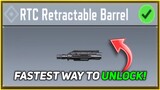 Fastest way to unlock the new RTC Retractable Barrel for Striker #codm
