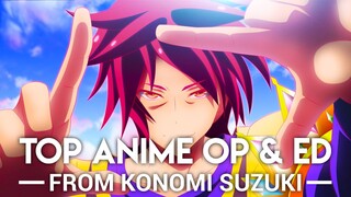 My Top Konomi Suzuki Anime Openings & Endings