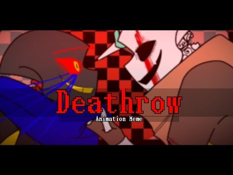 Deathrow Animation Meme || UndertaleAu || (Error and Ink) [Flipaclip]
