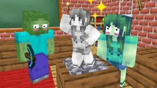 Monster School : SCULPTING - Minecraft Animation