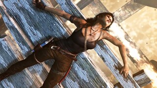 Jumping Sexy Lara 4K - #shortsvideo