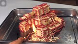 how to make a tank from matches without glue | will i burn it