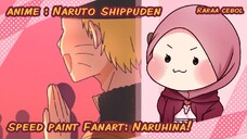 [Speed Paint] Fanart NaruHina halal version💗