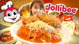 Finaly I Eat Jollibee Chickens and Spaghetti! Super Masarap !