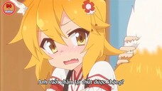 Anh vuốt nhẹ nhẹ thôi - Sewayaki Kitsune No Senko-san - Khoảnh Khắc Anime