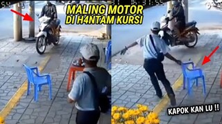 Maling Langsung Kapok || Para Maling Motor langsung Tobat kerena H4ntaman Kursi