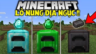 MÌNH CHẾ TẠO THÀNH CÔNG LÒ NUNG NHANH NHẤT MINECRAFT !! *LÒ NUNG KHOÁNG SẢN ĐỊA NGỤC 1.16*