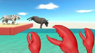 Jump Over Giant Crabs - Animal Revolt Battle Simulator